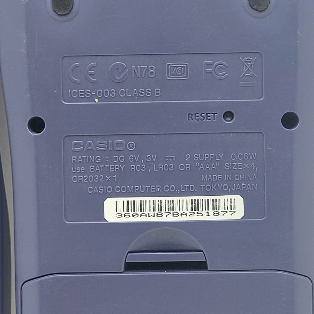 Casio FX-9750GA‎ Plus Graphing Calculator - Tested - Picture 11 of 16